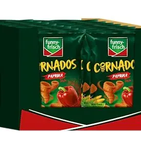 Funny-frisch Cornados Paprika, 16er Pack