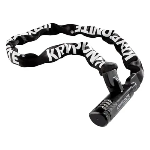 Kryptonite Keeper 790 Kettenschloss mit Kombinationsschloss – 90 cm, Sicherheitsgrad 5 für Fahrräder