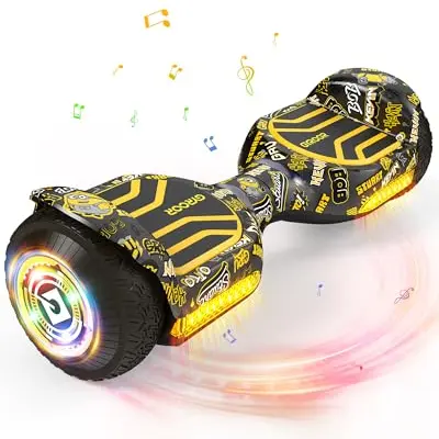 Gyroor G13 Kinder Hoverboard 6,5 Zoll, Offroad, 500W, Bluetooth, LED