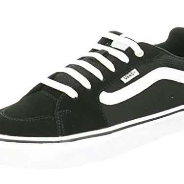 Vans Herren Filmore Sneaker, Schwarz/Weiß, Größe 42.5 EU