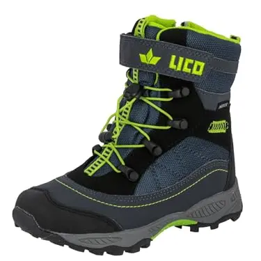 Lico Jungen Schneestiefel Sundsvall Vs, Marine Schwarz, 27 EU