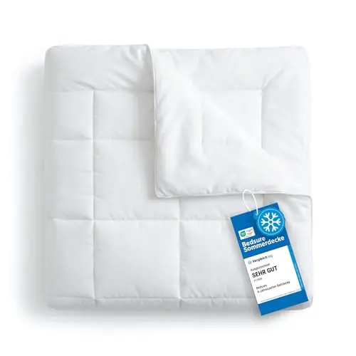 BEDSURE Sommerdecke 240x220 Dünne Bettdecke für den Sommer