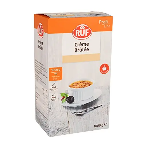 RUF Crème Brûlée Dessertpulver, Großgebinde für 70 Portionen