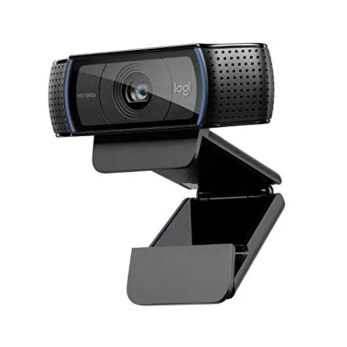 Logitech C920 HD Webcam, Full-HD 1080p, Autofokus, Stereo-Sound, USB, für PC, Mac, ChromeOS & Android - Schwarz
