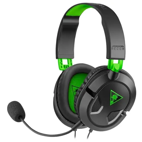 Turtle Beach Recon 50X Binaural Kopfhörer Schwarz-Grün für PC und Konsolen