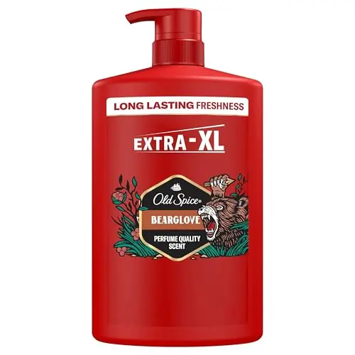 Old Spice Bearglove 3-in-1 Duschgel 1000 ml – Frische für Haar, Gesicht und Körper