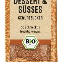 BioWagner Bio Dessert & Süßes Gewürzzucker – natürliche Zutat für Desserts & Porridge, 80 g