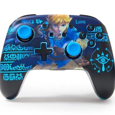PowerA Wireless Controller für Nintendo Switch mit Lumectra – Gamepad, Bluetooth, wiederaufladbar