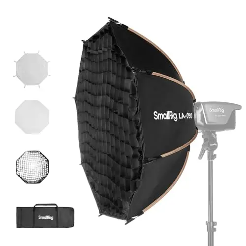SmallRig 90cm Parabolische Softbox LA-O90 für Bowens Mount COB Lights