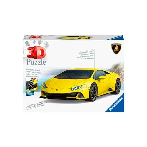 Ravensburger Lamborghini Huracàn EVO Yellow 3D-Puzzle