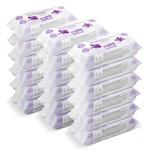 Amazon Sensitive Baby Feuchttücher, 1080 Tücher im 18er Pack