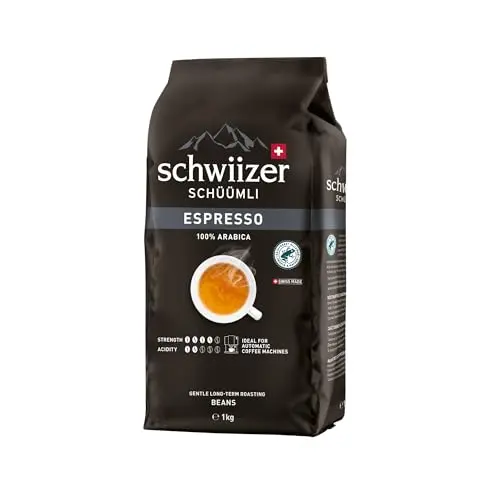 Schwiizer Schüümli Espresso, 100% Arabica, kräftig-intensiv, 1kg