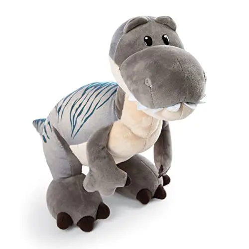 NICI Dino Tony-Rex 31 cm – Weiches Plüschtier zum Kuscheln und Spielen, toll für Kinder und Erwachsene, grau