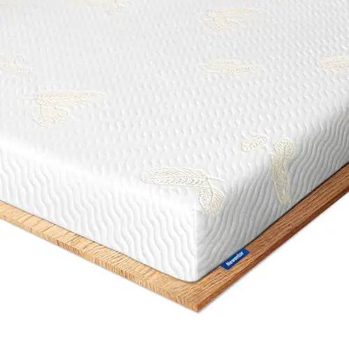 Newentor® Matratzentopper 90x200 cm, Öko-Tex zertifiziert, Kaltschaum, 7 cm hoch für Schlafsofa und Boxspringbett