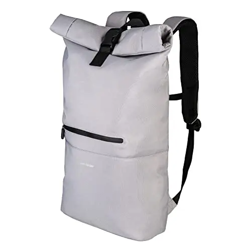 URBAN ZWEIRAD Roll-Top Rucksack 30l - Wasserabweisend & individuell packbar (Grau)