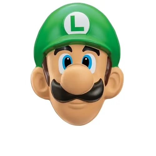 Nintendo Super Mario Luigi Maske für Erwachsene - Grün