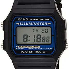 Casio Herren Digitaluhr F-105W-1AWYEF - Quarz, Harz