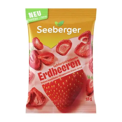 Seeberger Gefriergetrocknete Erdbeeren, 15 g