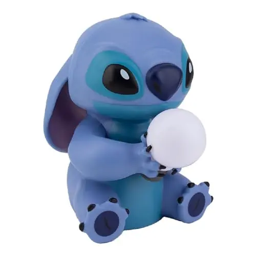 Stitch Lampe - Offiziell lizenzierte Disney Nachtlicht, Sammlerstück für Schlafzimmer und Dekor