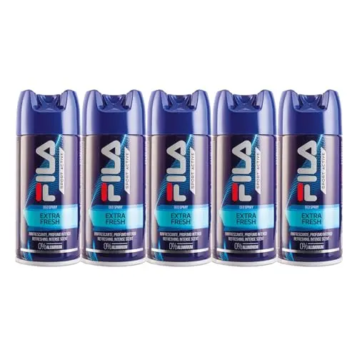 Extra Fresh Man Deodorant Spray - 5er Pack für Sports und Streetwear-Fans