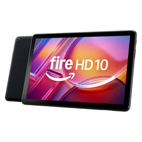 Fire HD 10 Tablet 2023 - 10,1 Zoll Full HD, bis zu 13h Akkulaufzeit, 32 GB, schwarz