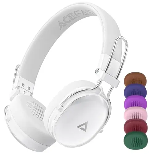 ACEFAST H7 Over Ear Bluetooth Kopfhörer mit 60h Spielzeit und Geräuschunterdrückung, in 7 Farben