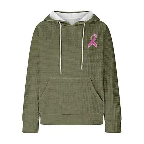 Damen Pullover für Herbst & Weihnachten, locker, langärmlig mit Kapuze, modischer Xmas Sweatshirt, lässig & bequem