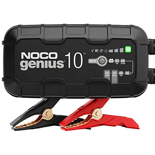 NOCO GENIUS10: 10A Batterieladegerät für Auto & Motorrad — 6V/12V Erhaltungsladegerät