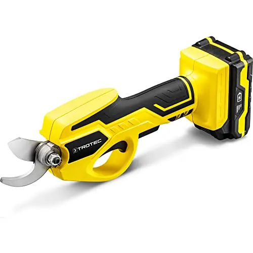 TROTEC Akku Astschere PGSS 15-20V – Akku 20V 2 Ah, für Schnitt bis 28 mm