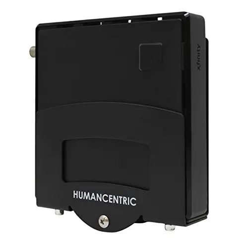 HumanCentric Kabel- und Modemhalterung - verstellbare Wandhalterung für kleine Geräte hinter dem Fernseher