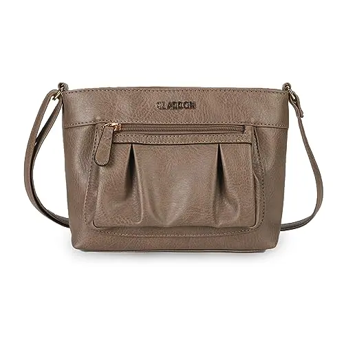 Gladdon Damen Handtasche - Kleine, leichte Umhängetasche in Grau
