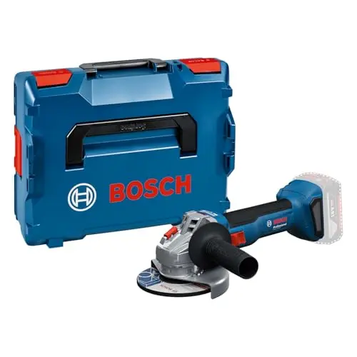 Bosch PRO 18V Akku-Winkelschleifer GWS 18V-8 mit 125 mm Scheibe & L-BOXX