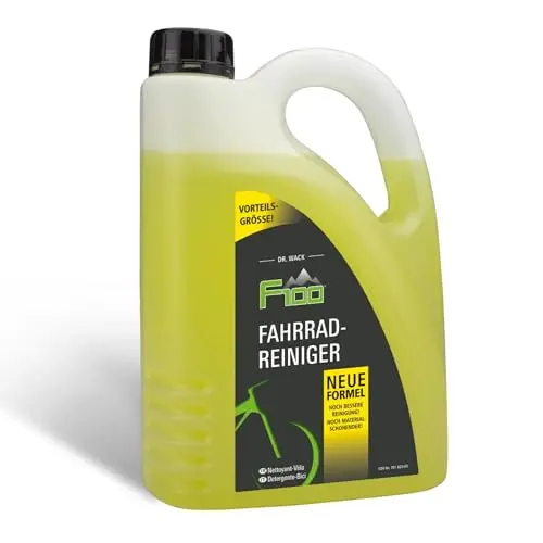 DR. WACK F100 Fahrradreiniger, 2L – Effektives, materialschonendes Fahrradpflegemittel und Reinigungsspray