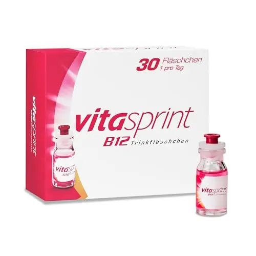 Vitasprint B12 Trinkfläschchen, 30 St. mit Vitamin B12 für mehr Energie