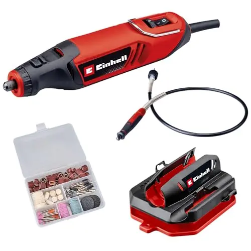 Einhell Schleif- und Gravur-Werkzeug TC-MT 150 E mit 117-teiligem Zubehör
