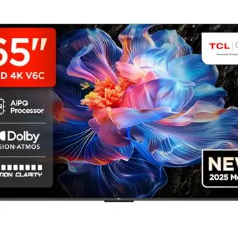 TCL 65V6C 65 Zoll 4K HDR Smart TV mit Google TV