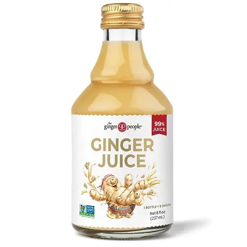 The Ginger People 99% Ingwersaft – Originalgeschmack in Premium-Qualität, 237 ml (6er-Packung)