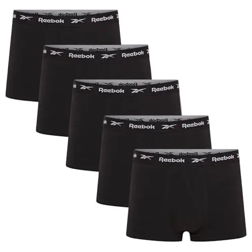 Reebok Boxershorts für Herren – 5er-Pack
