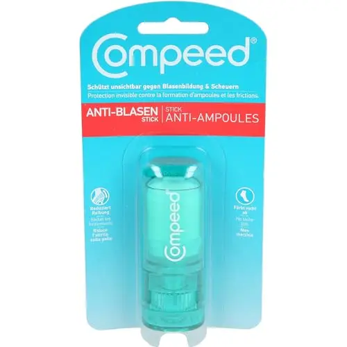 Compeed Anti-Blasen Stick - Unsichtbarer Bl Schutz gegen Blasenbildung, 1 Stick (8ml)