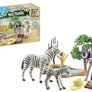 PLAYMOBIL Wiltopia 71295 Tierfotografin Abenteuer in der Wildnis, Spielzeug für Kinder ab 4 Jahren