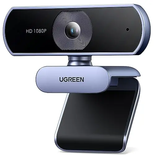 UGREEN FineCam Lite 1080P mit Dual-Mikrofon, Fixfokus und Privacy Cover