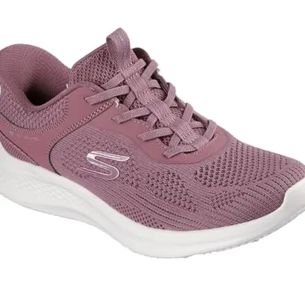 Skechers Skech-lite Pro 2.0 Damen-Sneaker, Dark Mauve Knit, Größe 38.5