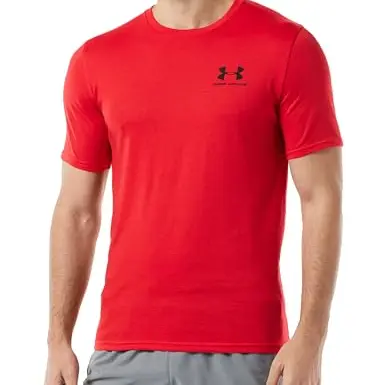 Under Armour Herren Sportstyle T-Shirt, komfortables Sportshirt mit Logo auf der Brust
