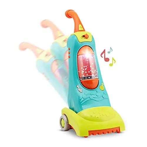 Battat Clean n' Sing Spielzeug-Staubsauger mit Musik, Licht und Geräuschen für Kinder ab 2 Jahren