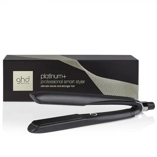 ghd Platinum+ Black Haarglätter – professionell, weniger Haarbruch, mehr Glanz & Farbschutz