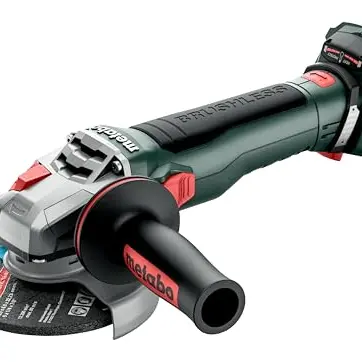 Metabo Akku-Winkelschleifer WB 18 LT BL 11-125 Quick - 18 V, 125 mm - Inkl. metaBOX 165 L und Zubehör