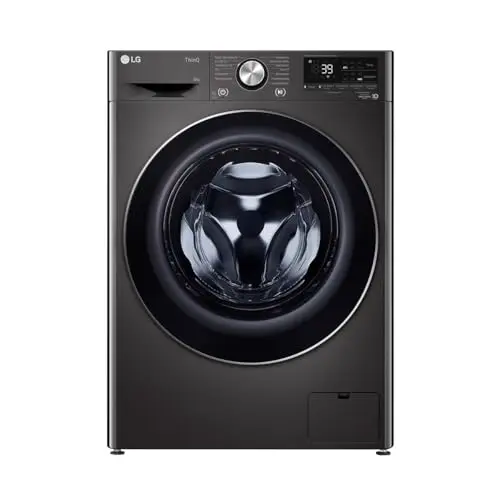 LG Waschmaschine F4WV708P2BA, Schwarz, 8 kg