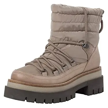 Marco Tozzi Damen Halbstiefel in Taupe, Größe 36