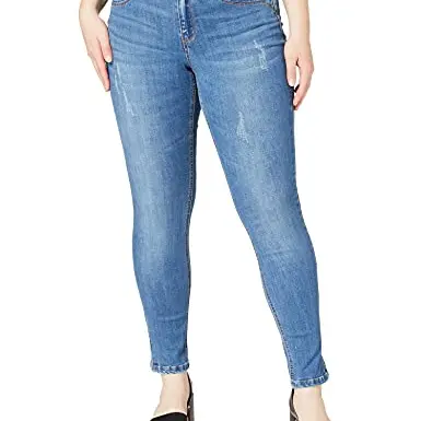 ONLY Carmakoma Damen Carkarla Jeans, Medium Blue, Größe 46