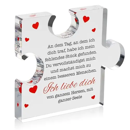 VELENTI Geschenke für Frauen und Männer - Romantisches Geschenk zum Hochzeitstag und Valentinstag